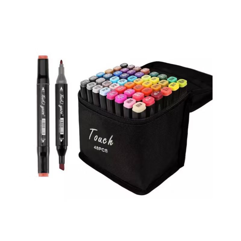 Marcadores Doble Punta Set por 48 unds