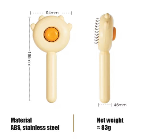 Cepillo Peine mascotas autolimpiable