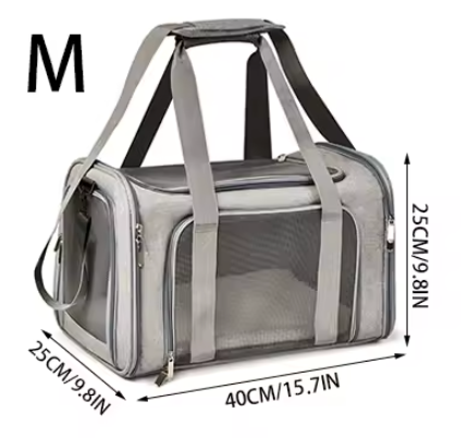 MOCHILA TRASNPORTADORA MASCOTAS PLEGABLE