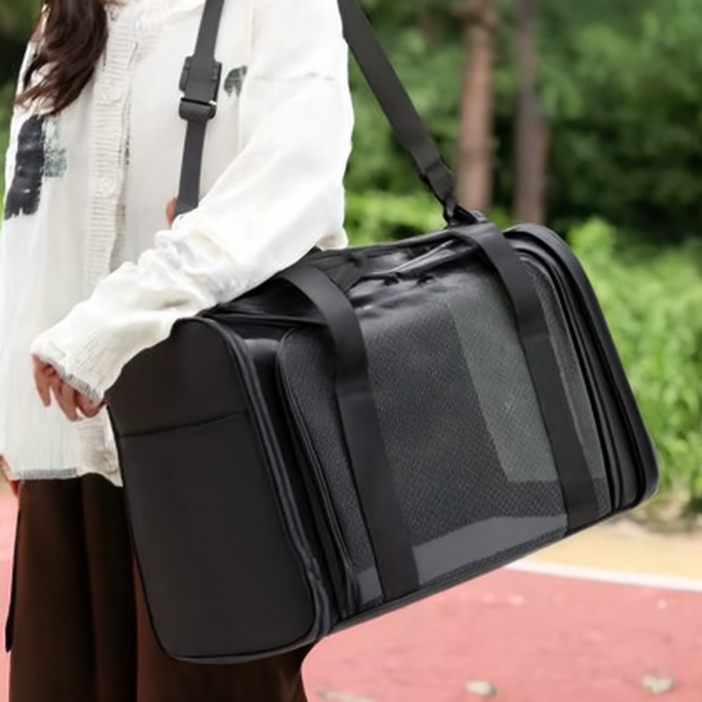 MOCHILA TRASNPORTADORA MASCOTAS PLEGABLE