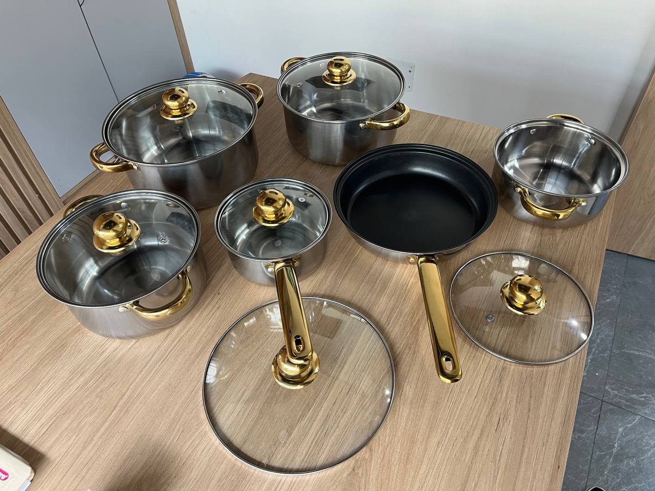 OLLA ALUMINIO+ Set De Utensilios X 12 Pz